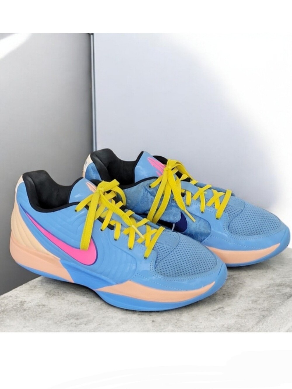 Nike Men's Ja 2 Colorway Blue Beyond / Hyper Pink Sneakers
